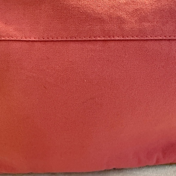 Hermes Salmon Canvas Large Pouch - Picture 4 of 11